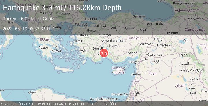 Map of WESTERN TURKEY