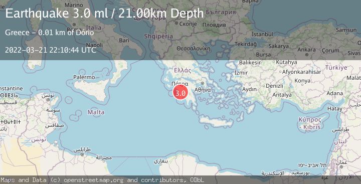 Map of SOUTHERN GREECE