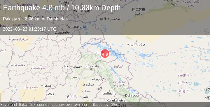 Map of NORTHWESTERN KASHMIR