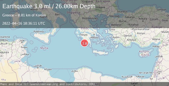Map of SOUTHERN GREECE