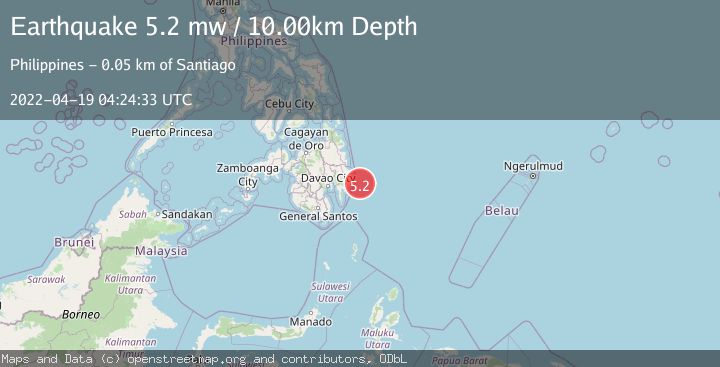 Map of PHILIPPINE ISLANDS REGION