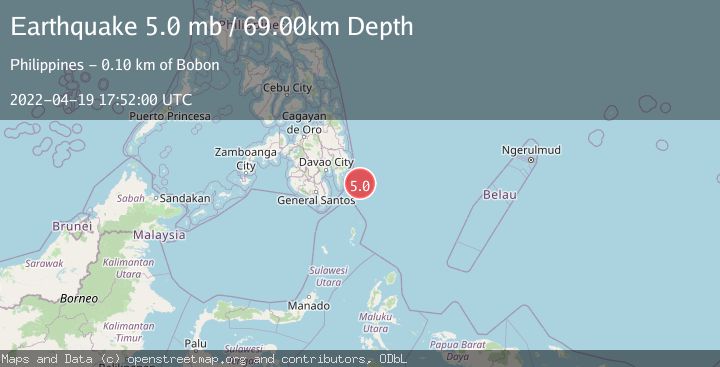 Map of PHILIPPINE ISLANDS REGION