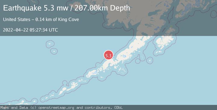 Map of ALASKA PENINSULA