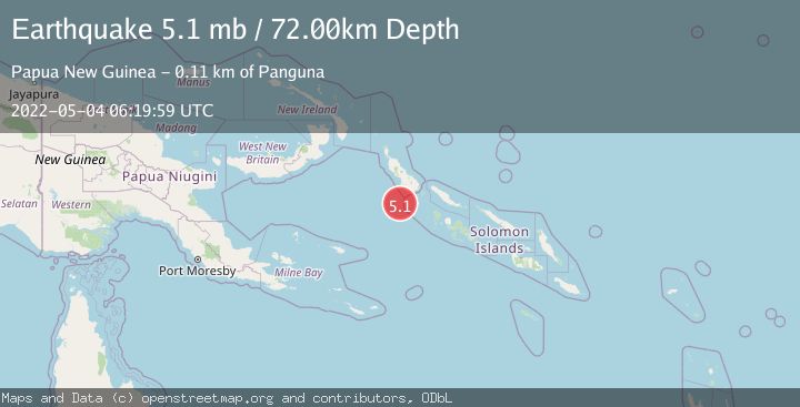 Map of SOLOMON ISLANDS