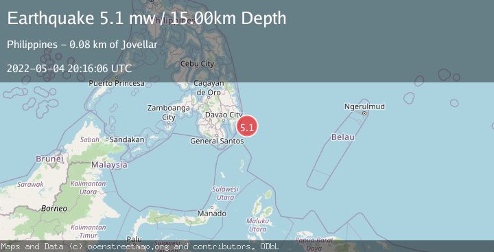 Map of PHILIPPINE ISLANDS REGION
