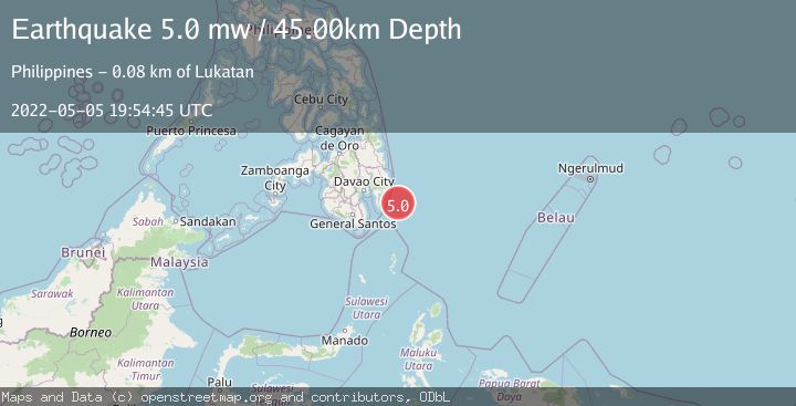 Map of PHILIPPINE ISLANDS REGION