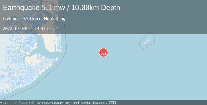 Map of JAN MAYEN ISLAND REGION
