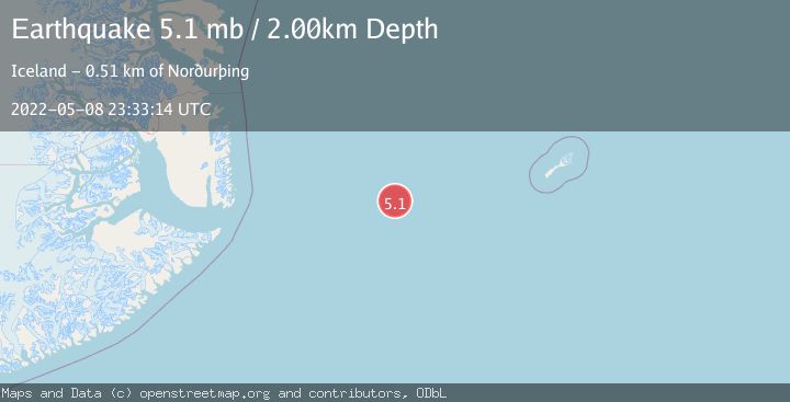 Map of JAN MAYEN ISLAND REGION