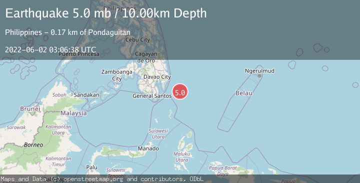 Map of PHILIPPINE ISLANDS REGION