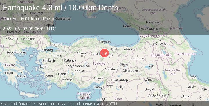 Map of CENTRAL TURKEY