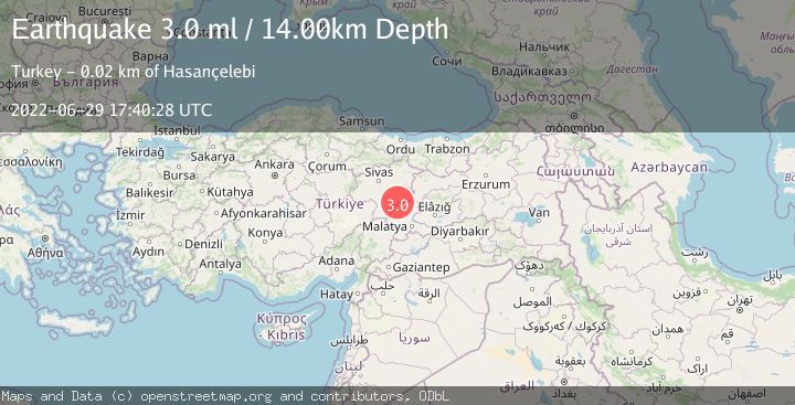 Map of CENTRAL TURKEY
