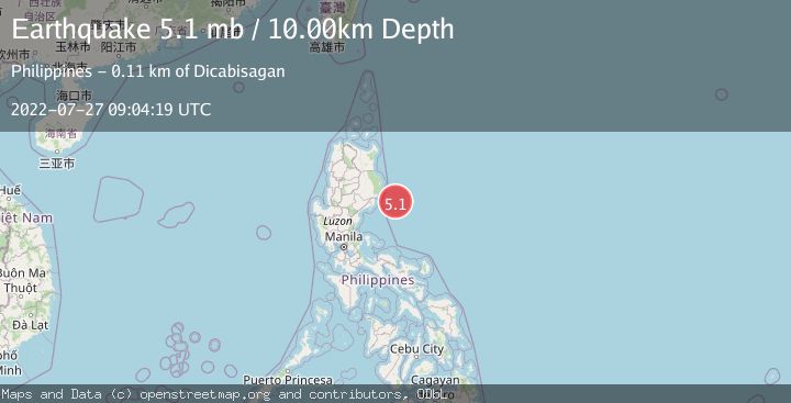 Map of PHILIPPINE ISLANDS REGION