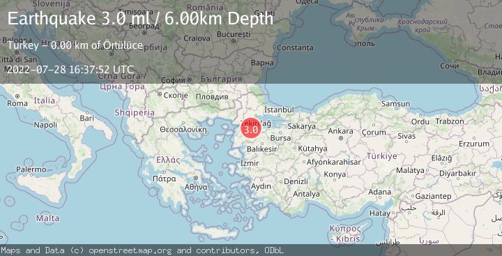 Map of WESTERN TURKEY