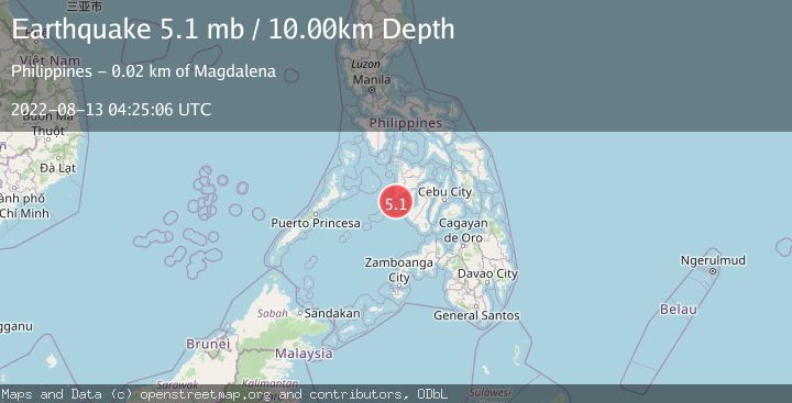 Map of PANAY, PHILIPPINES