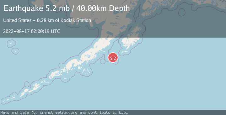 Map of ALASKA PENINSULA