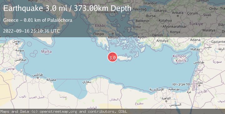 Map of CRETE, GREECE