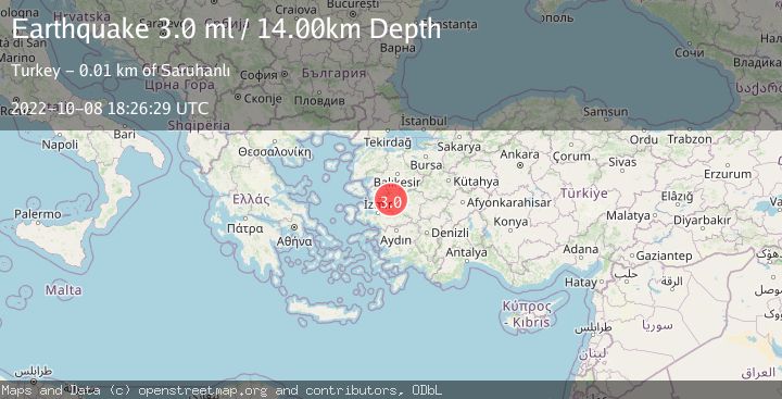 Map of WESTERN TURKEY