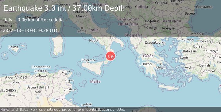 Map of SOUTHERN ITALY