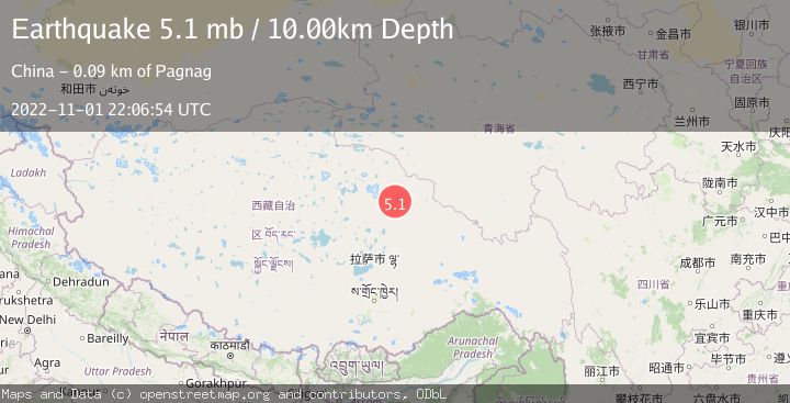 Map of SOUTHERN QINGHAI, CHINA