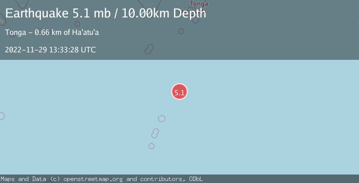 Map of KERMADEC ISLANDS REGION