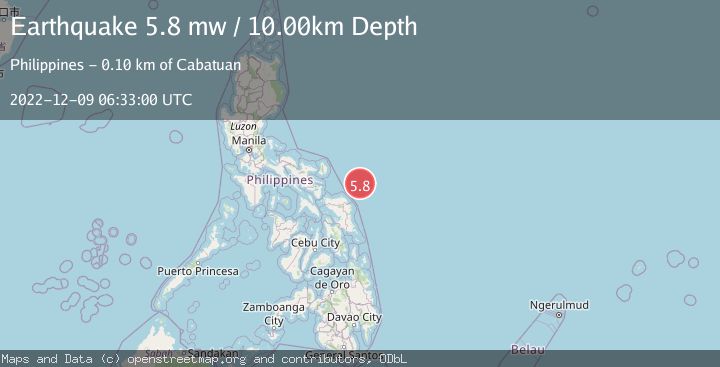 Map of PHILIPPINE ISLANDS REGION