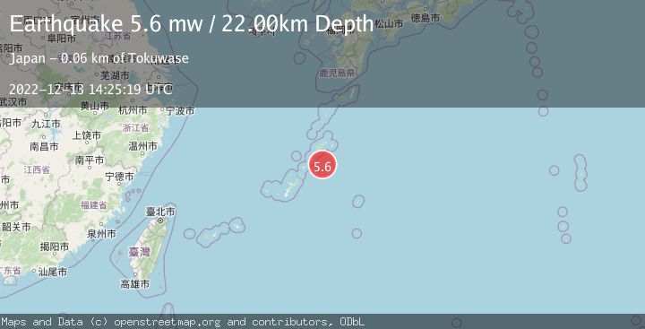 Map of RYUKYU ISLANDS, JAPAN