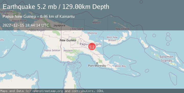 Map of EASTERN NEW GUINEA REG., P.N.G.