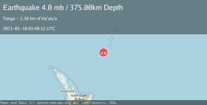Map of SOUTH OF KERMADEC ISLANDS