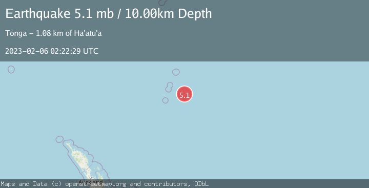 Map of KERMADEC ISLANDS, NEW ZEALAND