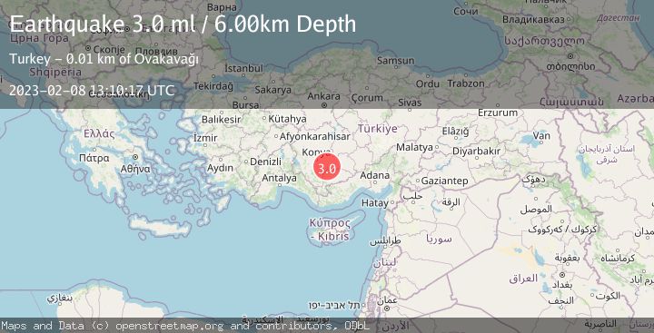 Map of CENTRAL TURKEY