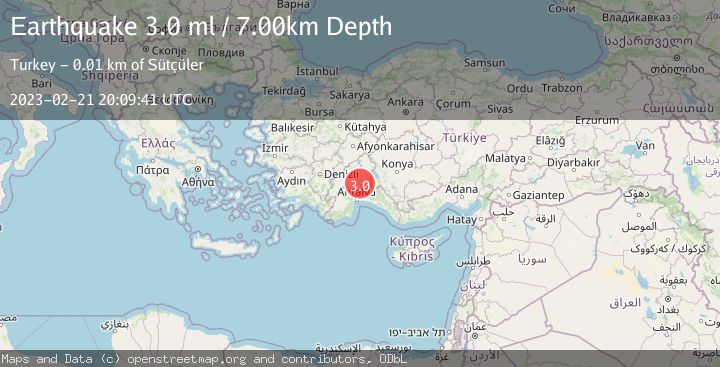 Map of WESTERN TURKEY