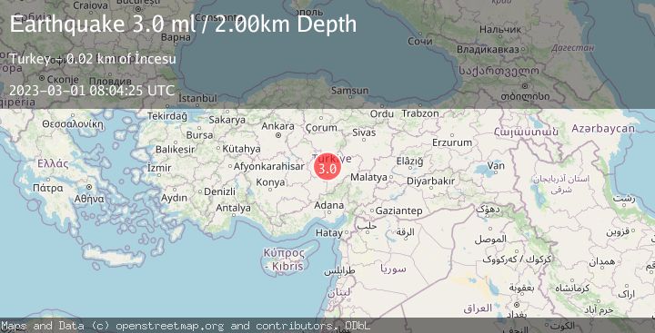 Map of CENTRAL TURKEY