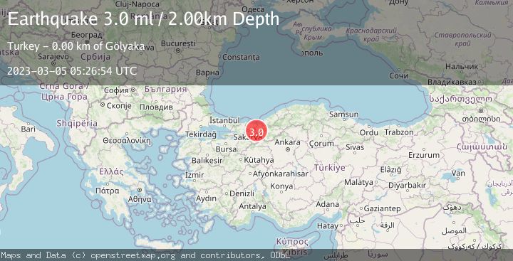 Map of WESTERN TURKEY