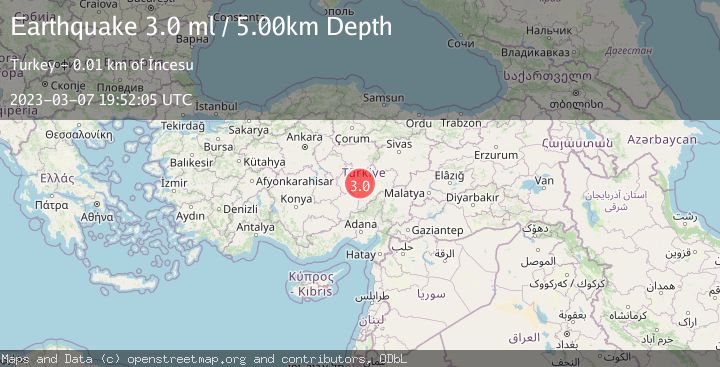 Map of CENTRAL TURKEY