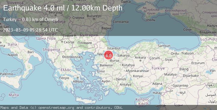 Map of WESTERN TURKEY