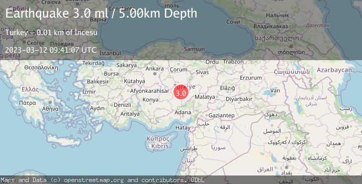 Map of CENTRAL TURKEY