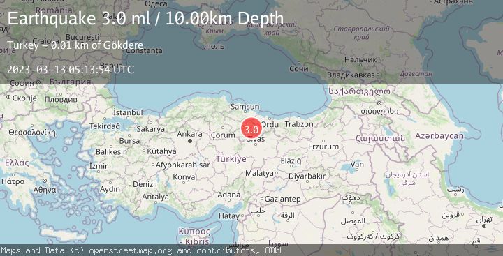 Map of CENTRAL TURKEY