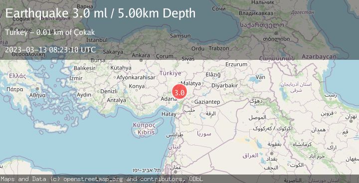 Map of CENTRAL TURKEY