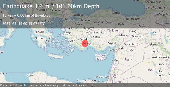 Map of WESTERN TURKEY