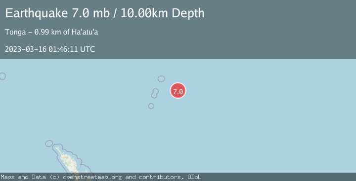 Map of KERMADEC ISLANDS REGION