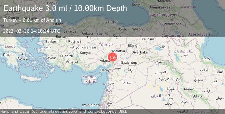 Map of CENTRAL TURKEY