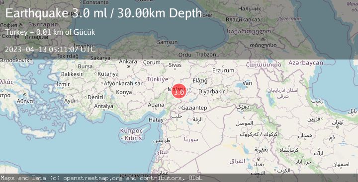 Map of CENTRAL TURKEY