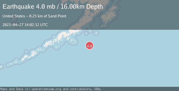 Map of SOUTH OF ALASKA
