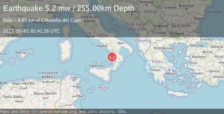 Map of SOUTHERN ITALY