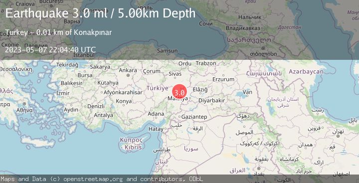 Map of CENTRAL TURKEY