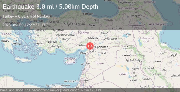 Map of CENTRAL TURKEY
