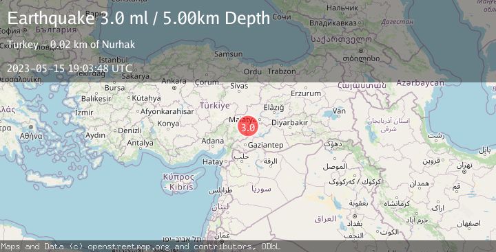 Map of CENTRAL TURKEY