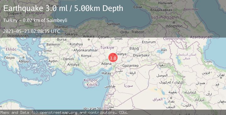 Map of CENTRAL TURKEY