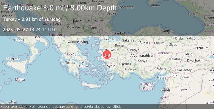 Map of WESTERN TURKEY