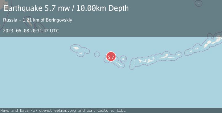 Map of RAT ISLANDS, ALEUTIAN ISLANDS
